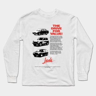 1980 LADA RANGE - car advert Long Sleeve T-Shirt